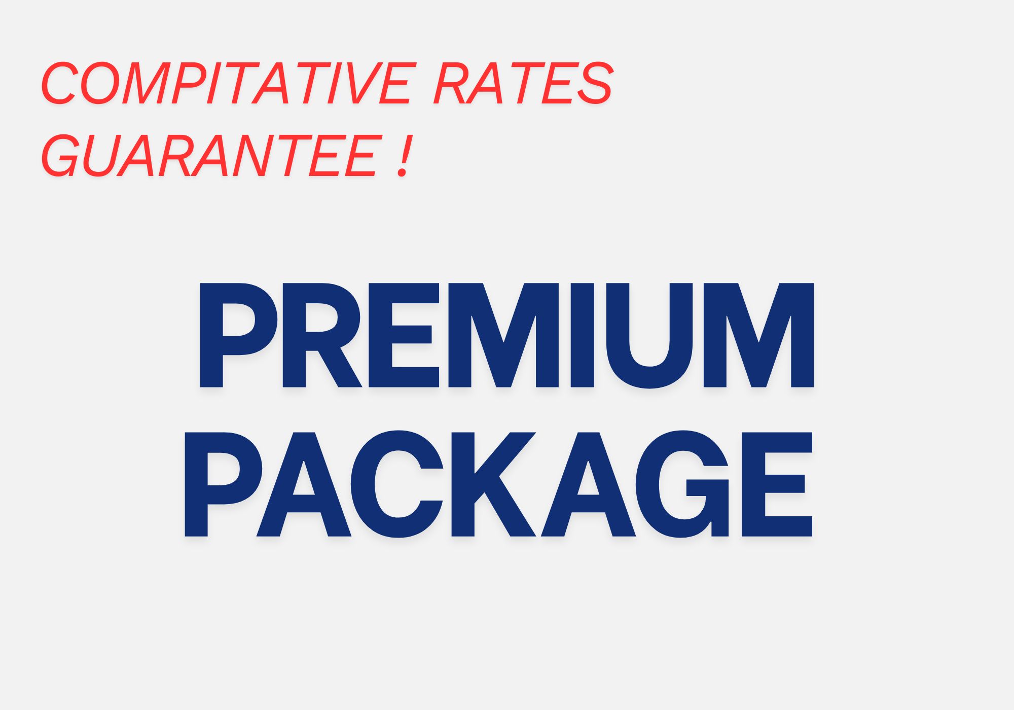  Premium Packages